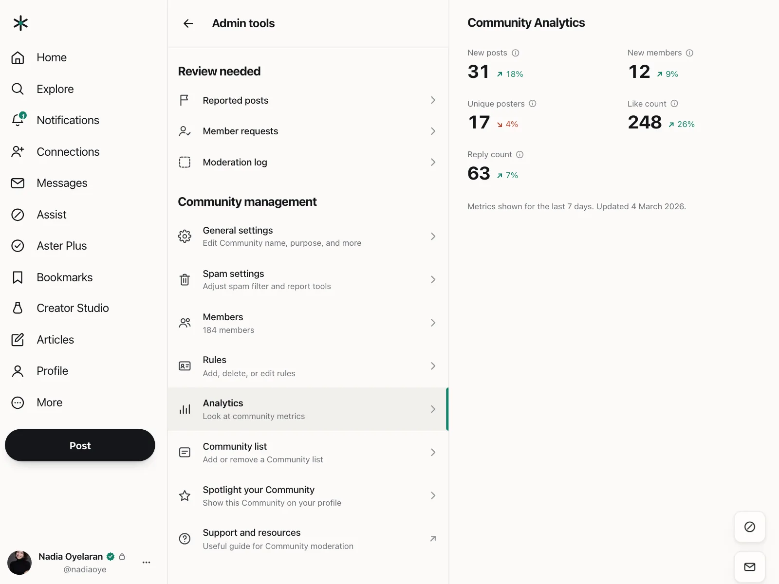 Dashboard