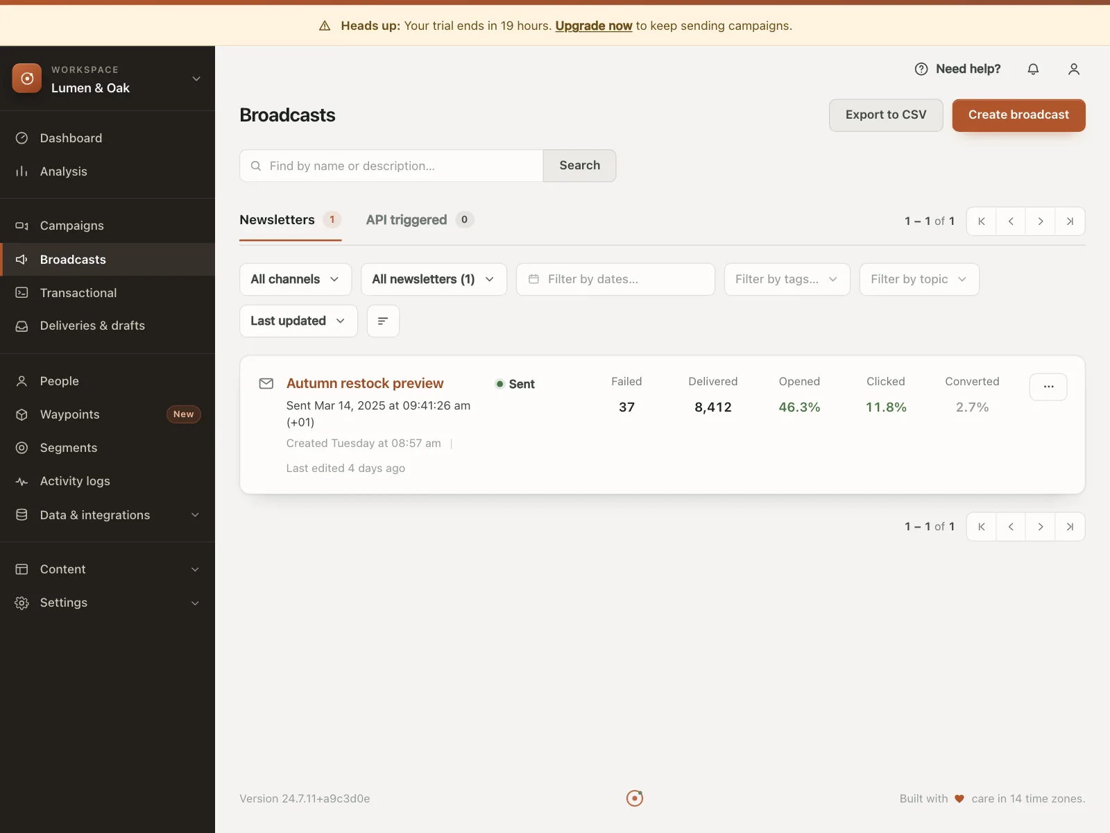 Dashboard