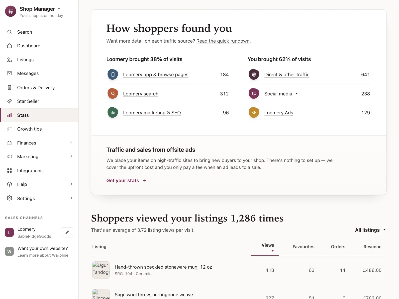Dashboard