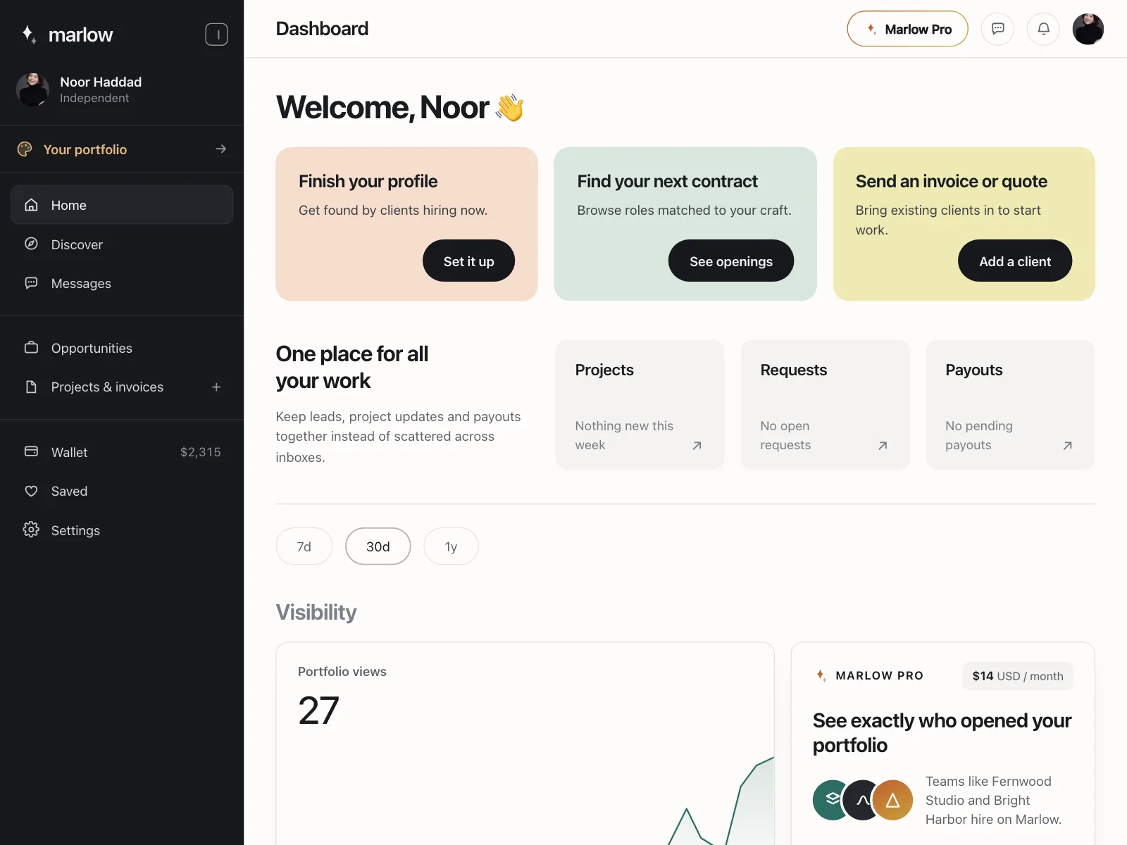 Dashboard