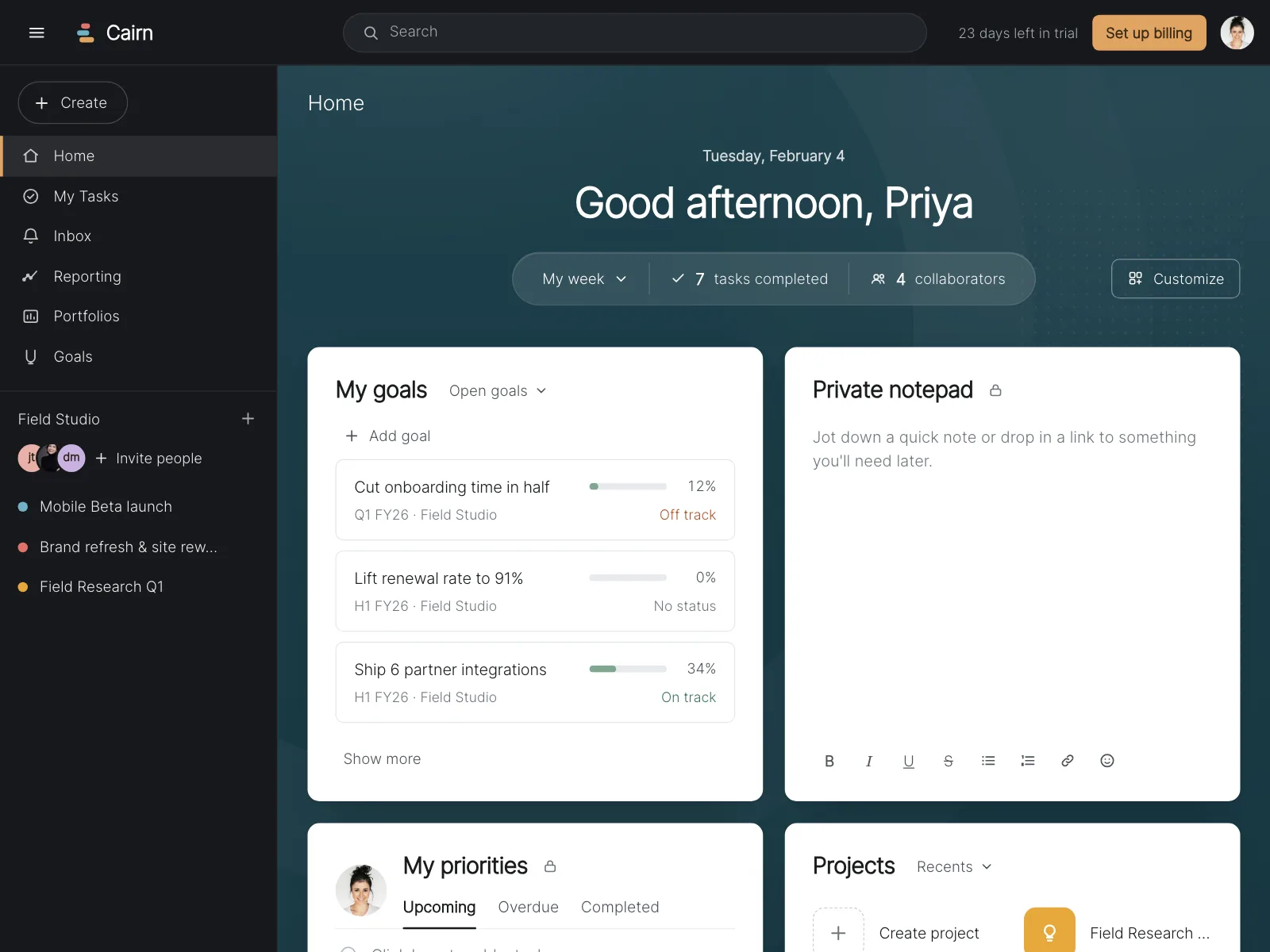 Dashboard