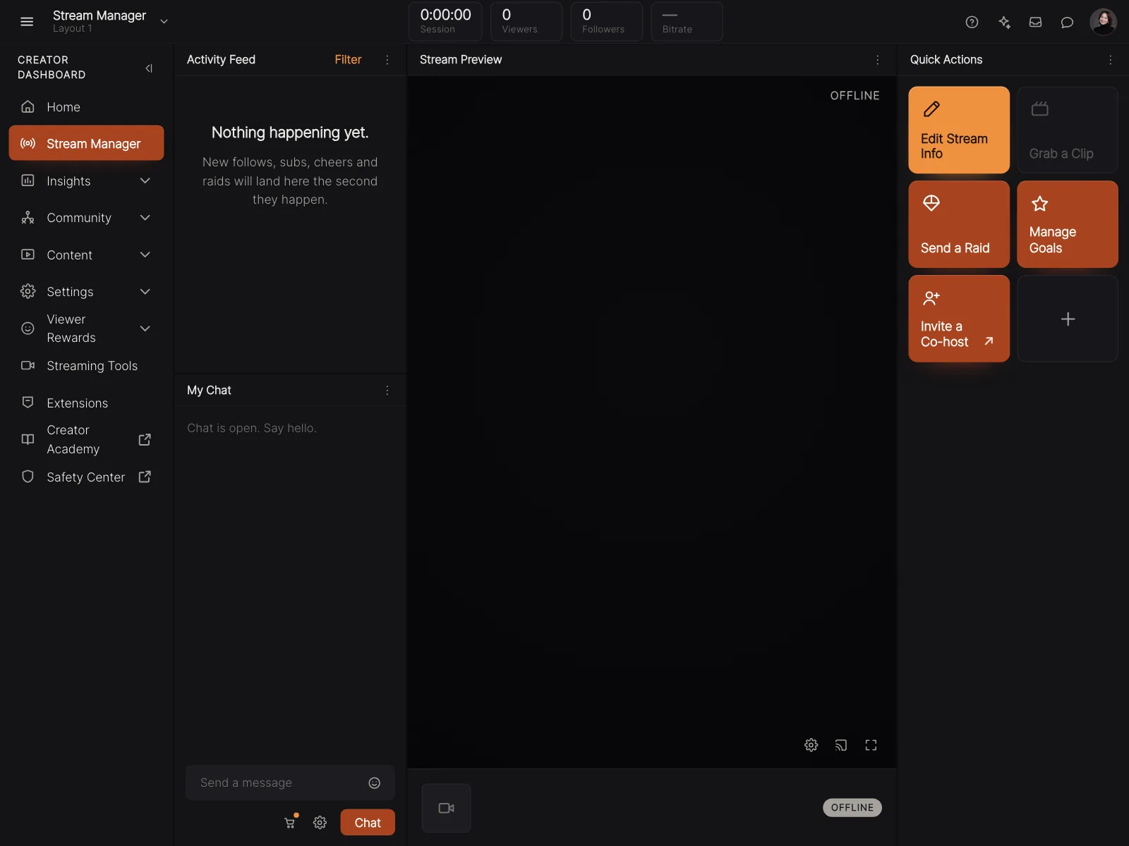 Dashboard
