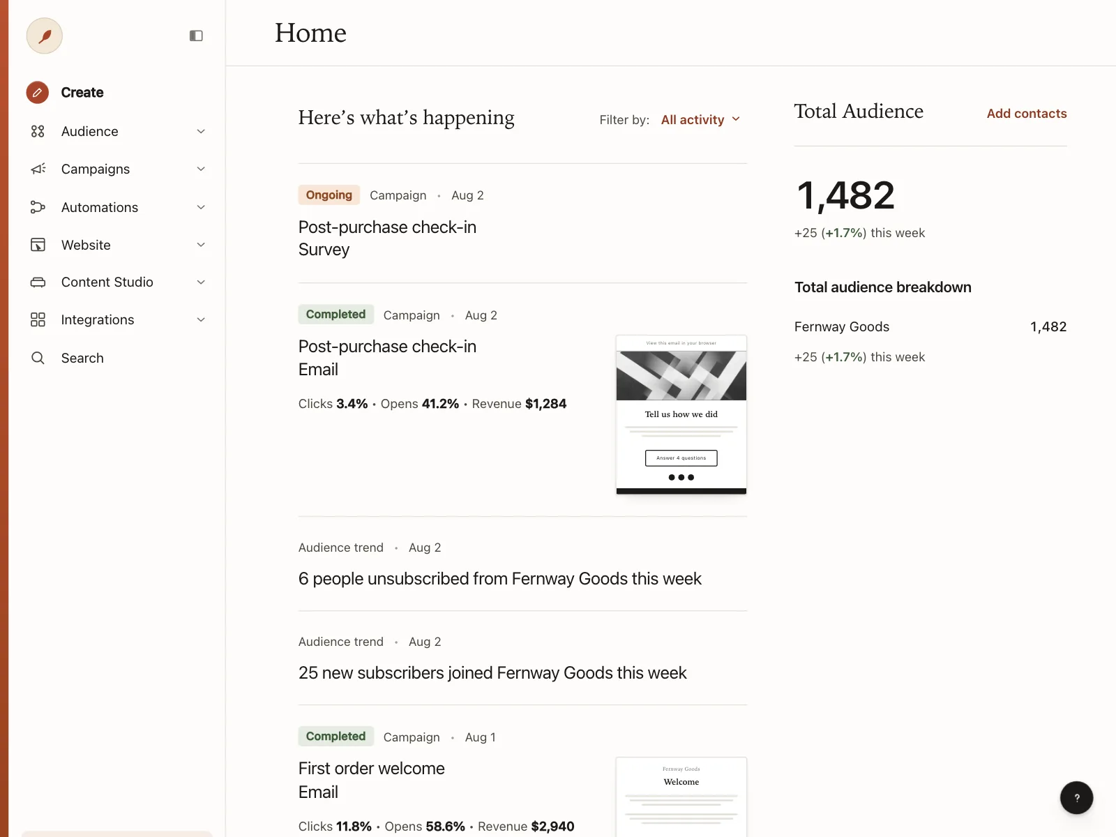 Dashboard
