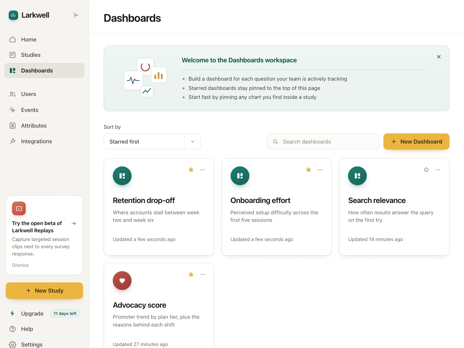 Dashboard