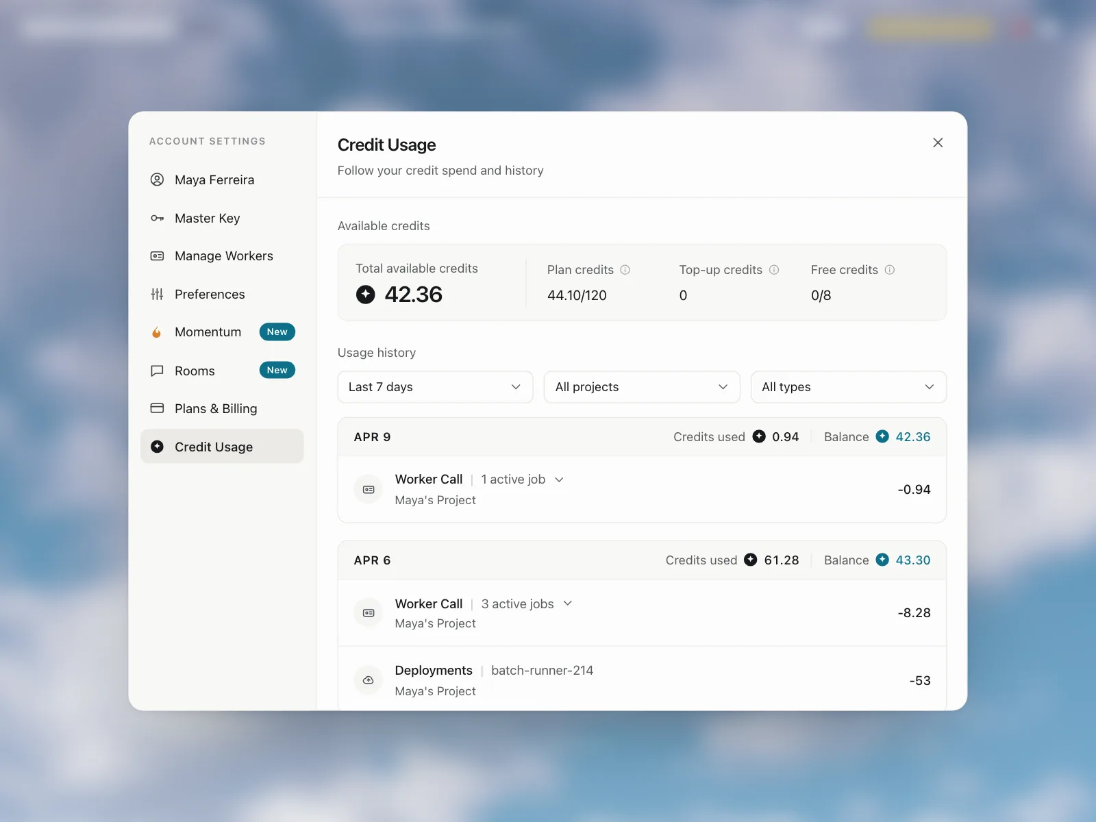 Dashboard