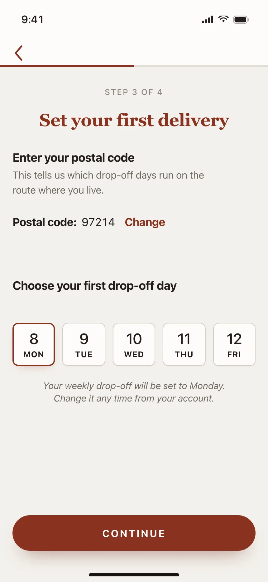Date picker