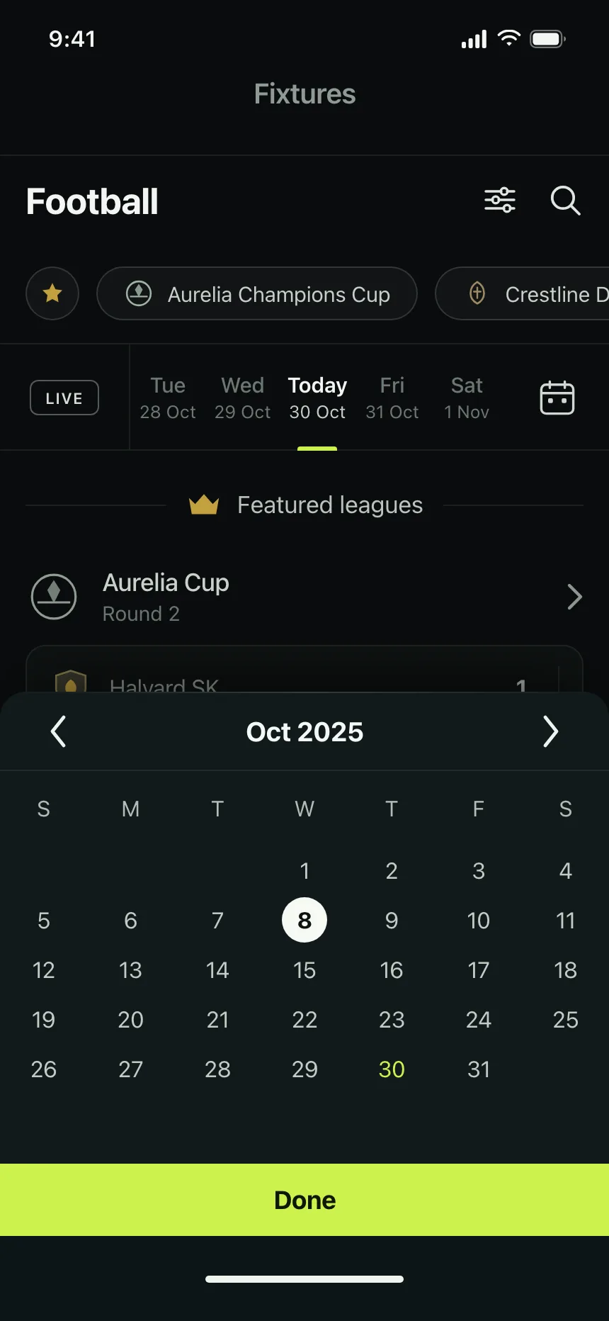 Date picker