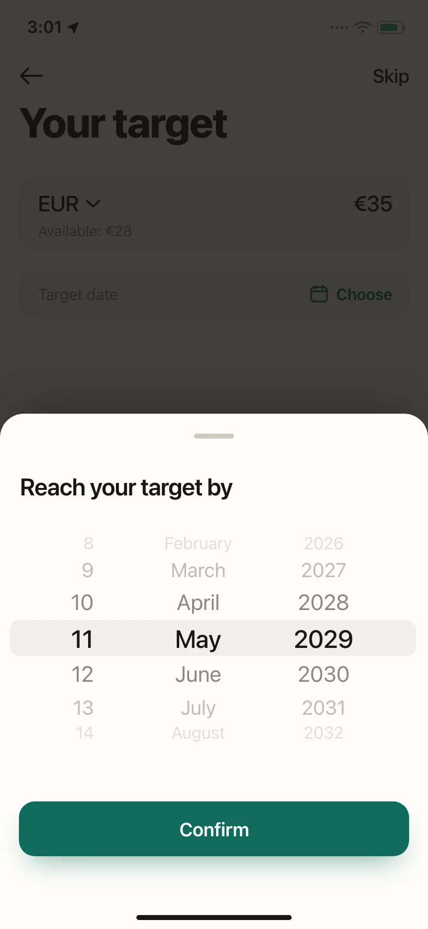 Date picker