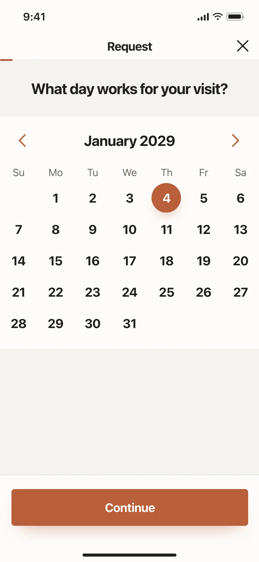 Date picker