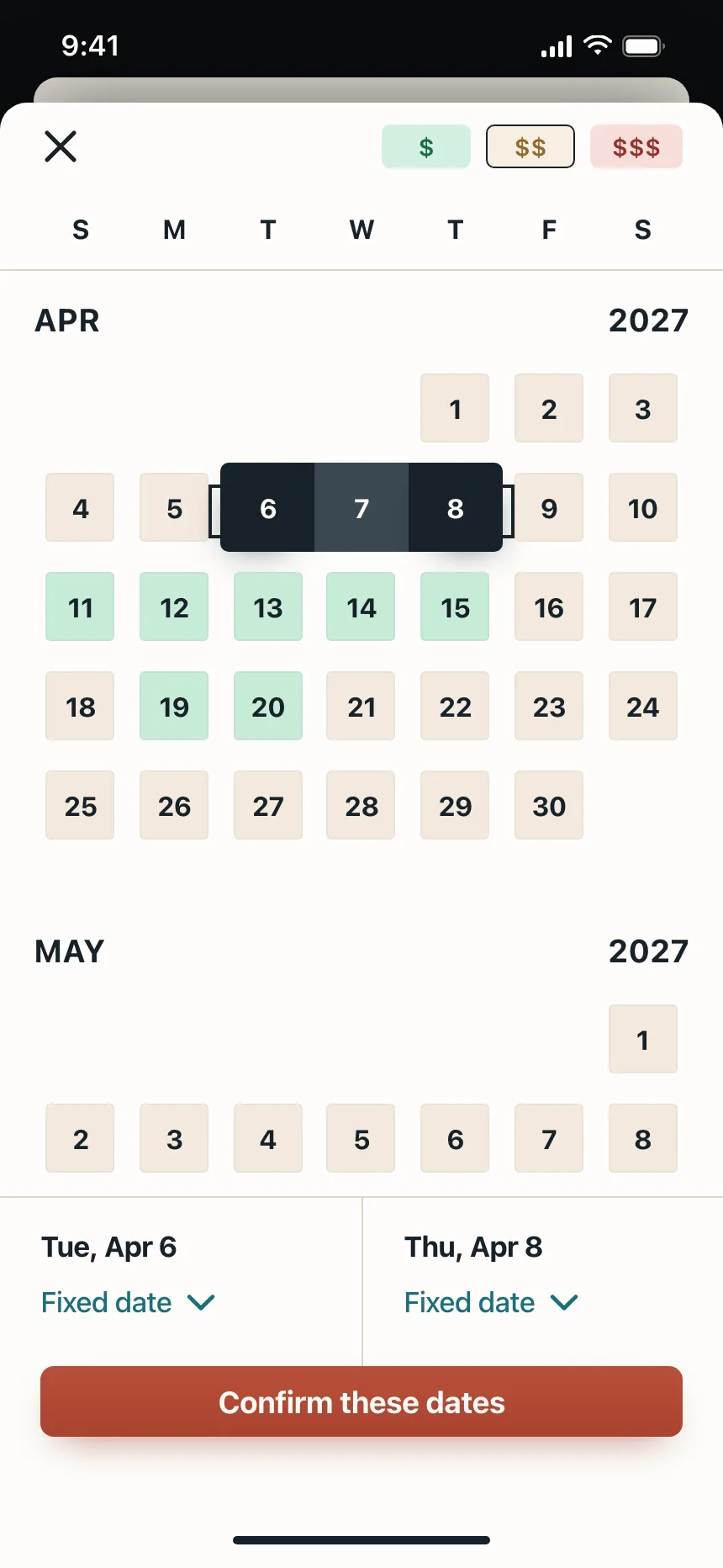 Date picker