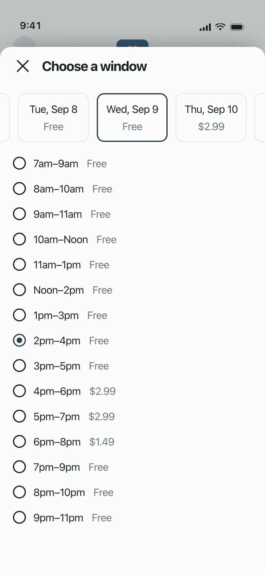 Date picker