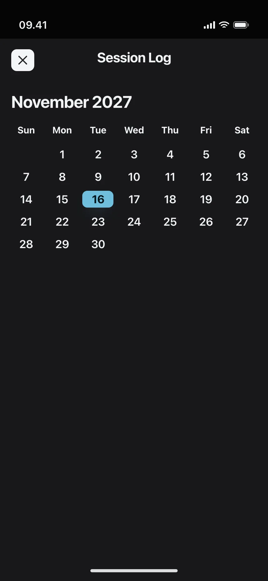 Date picker