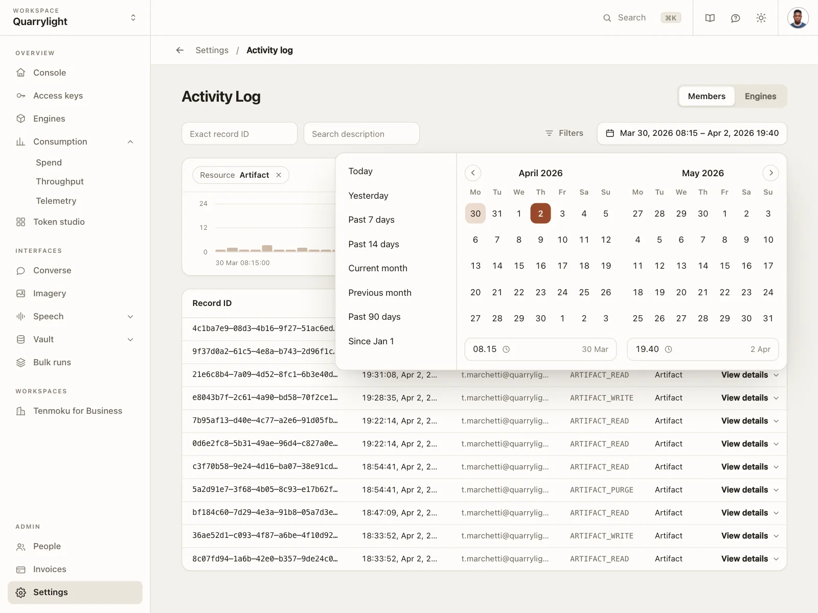 Date picker
