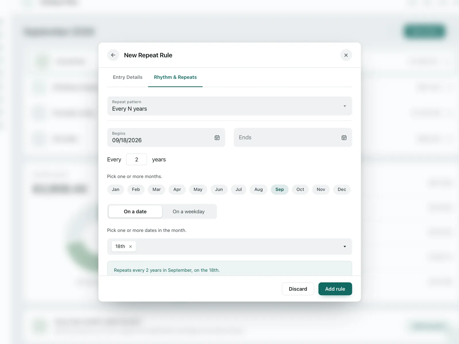 Date picker