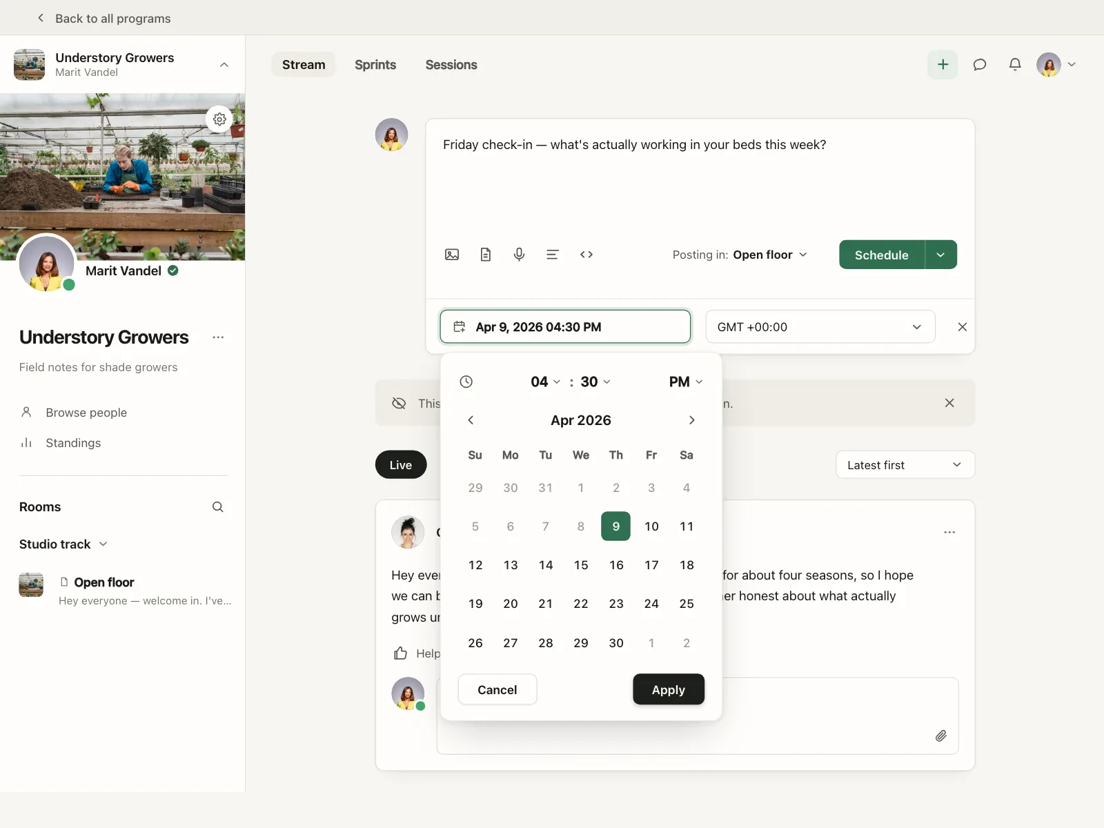 Date picker