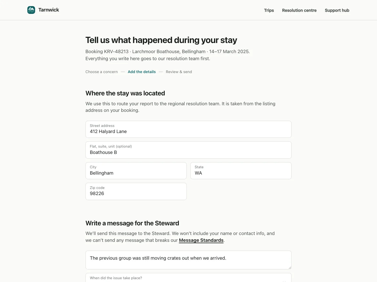 Date picker