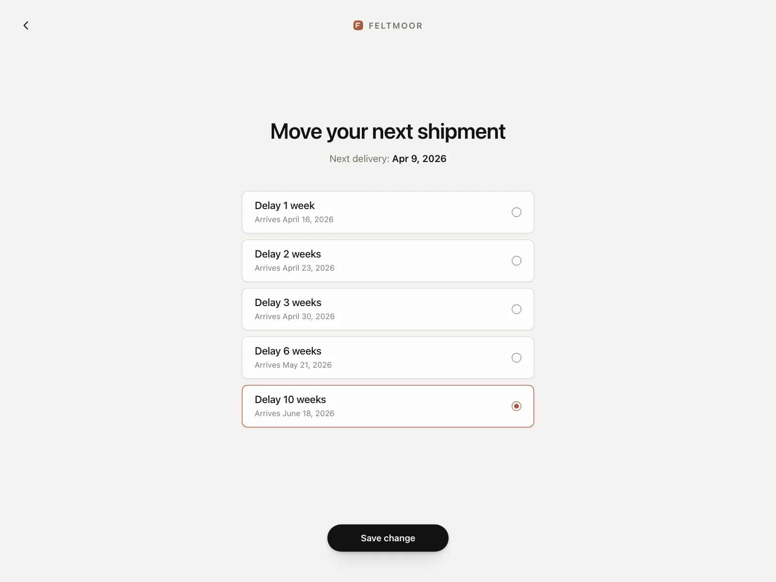 Date picker