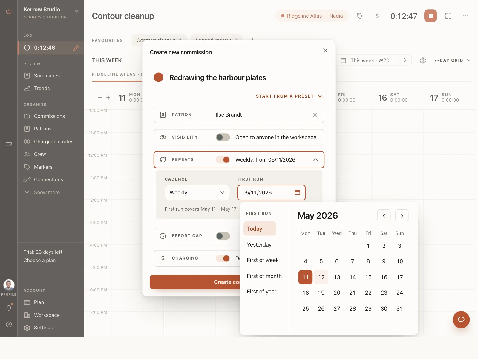 Date picker