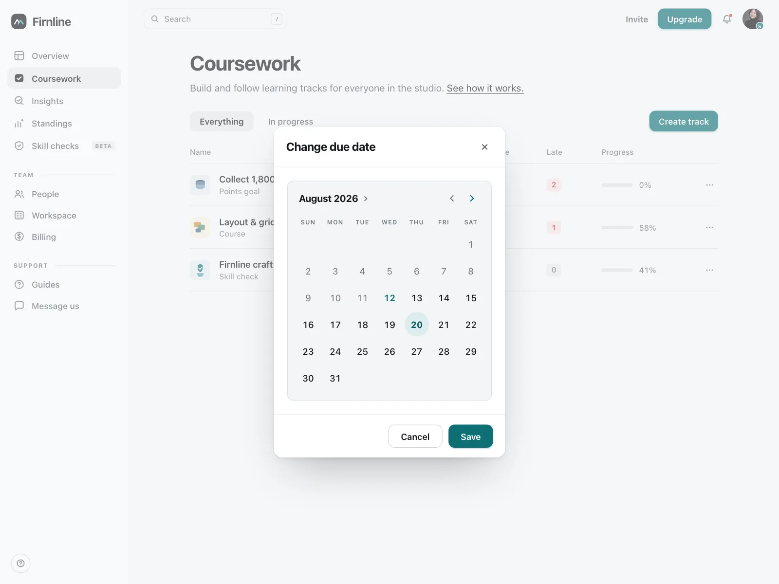 Date picker