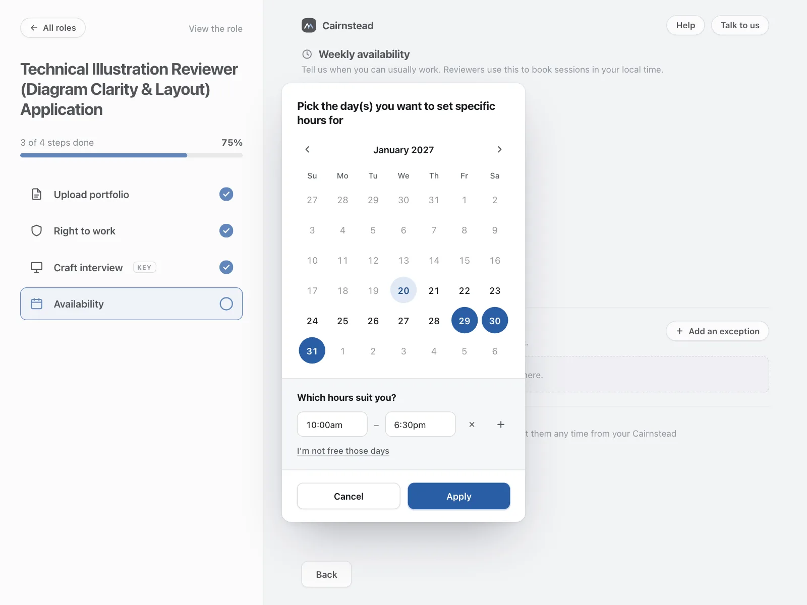 Date picker