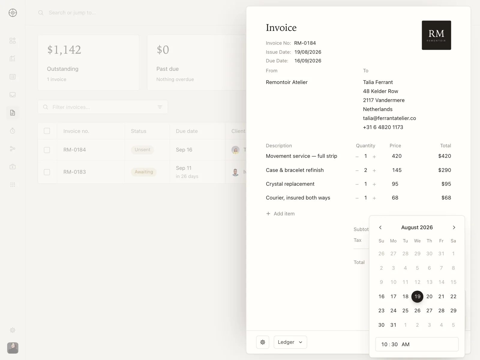 Date picker