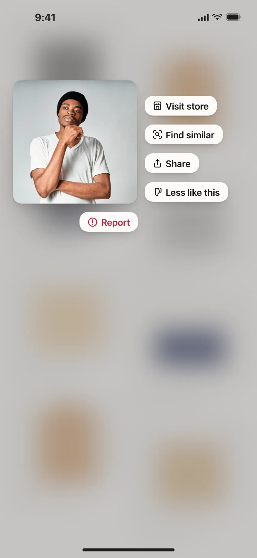 Dropdown menu