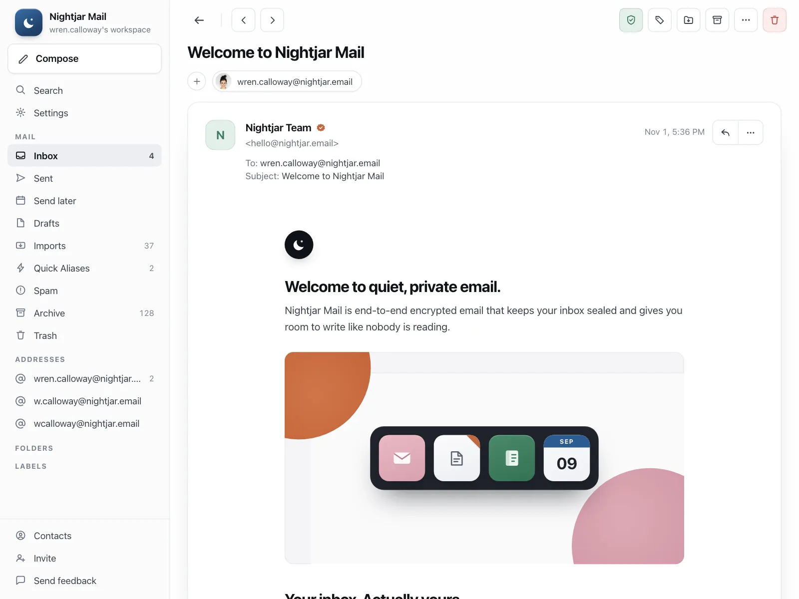 Emails & Messages