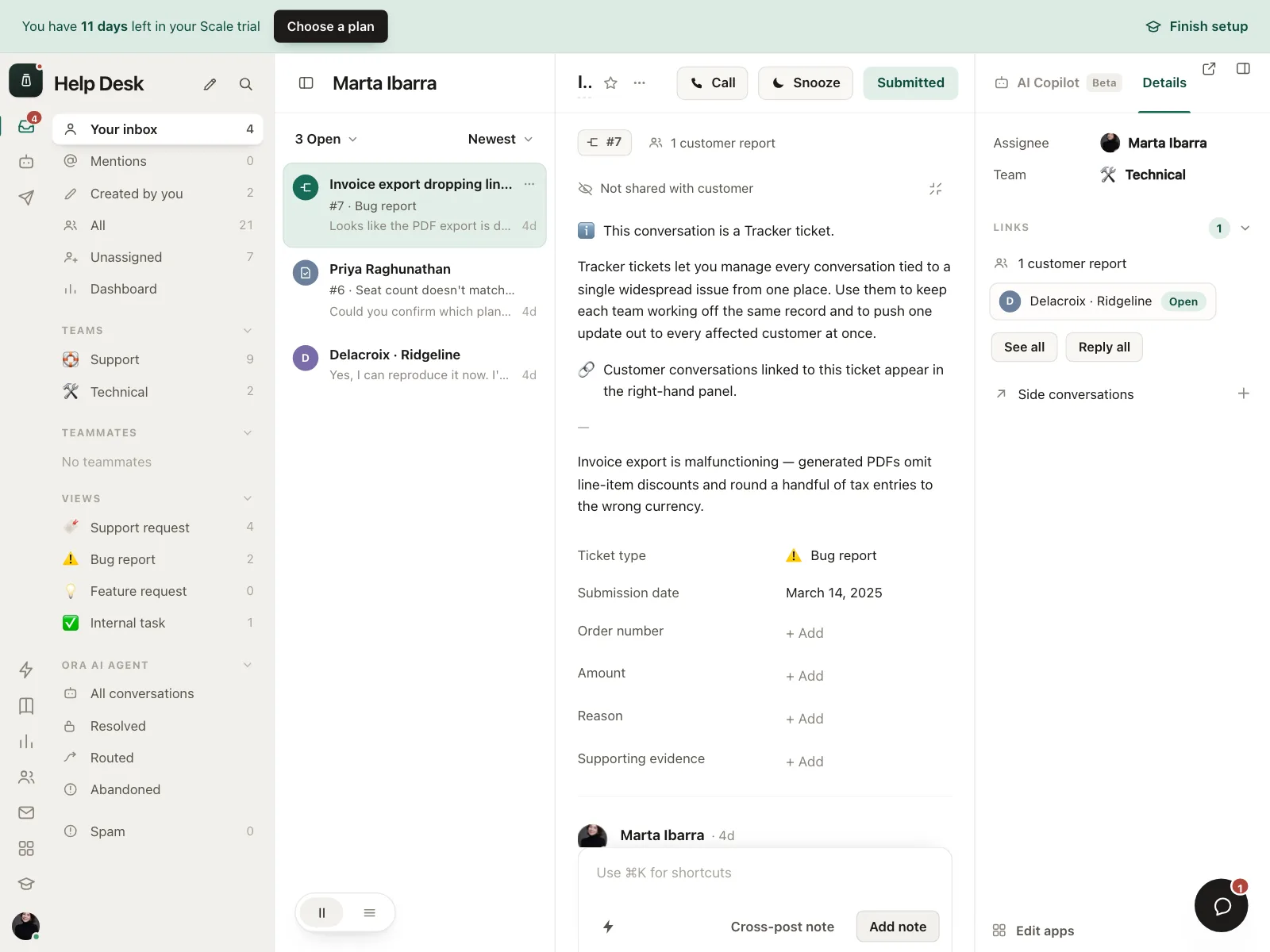 Emails & Messages
