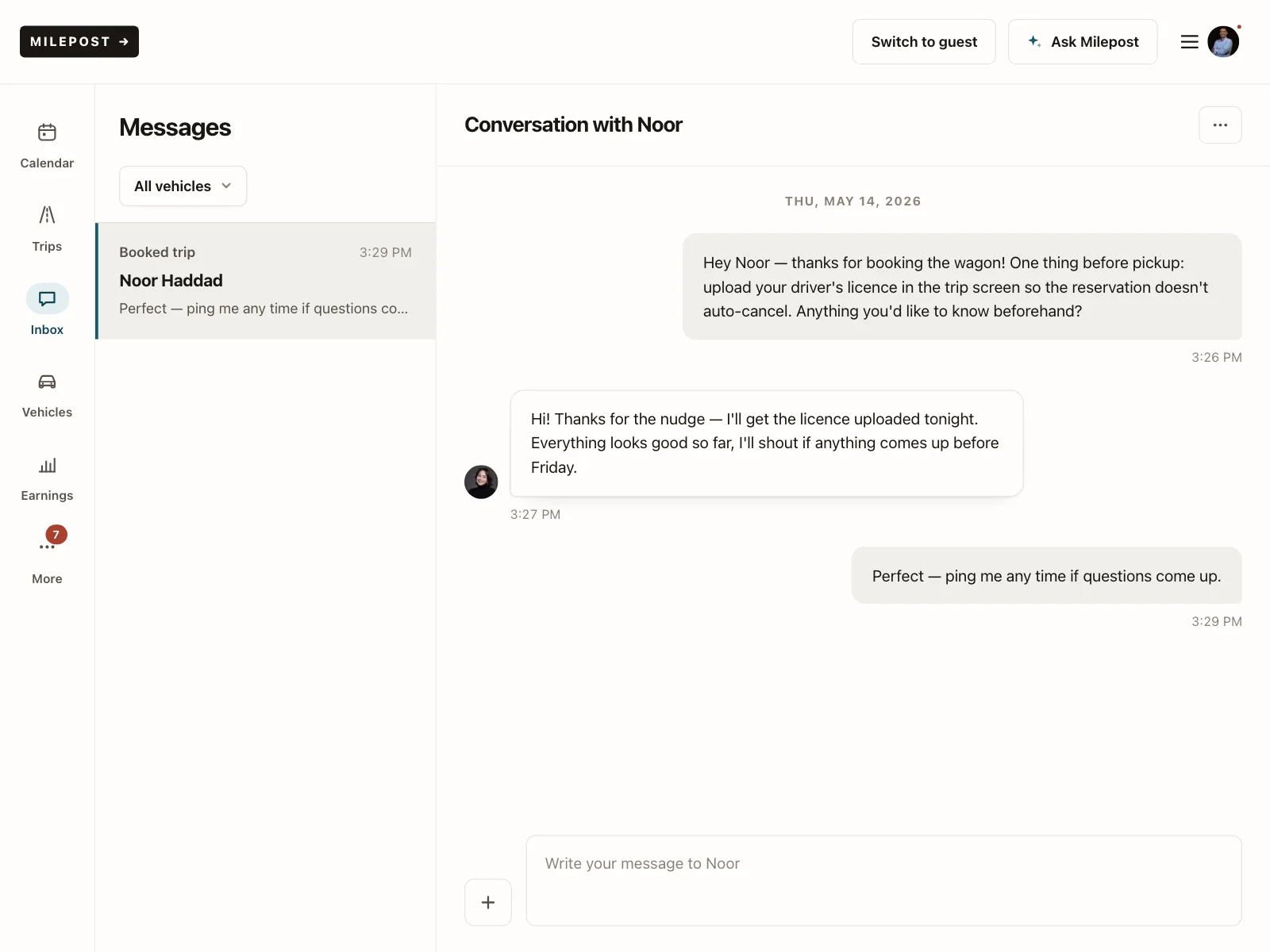 Emails & Messages