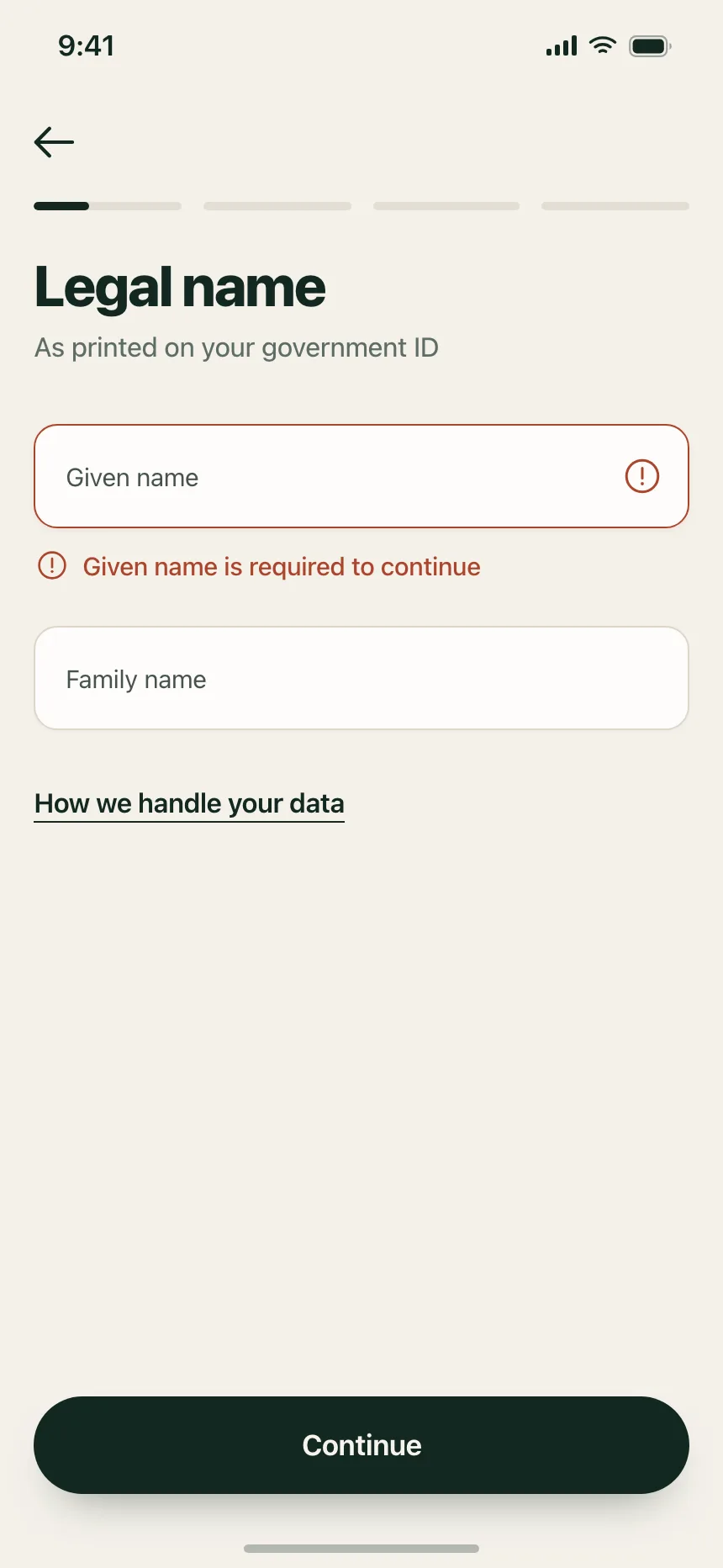 Error