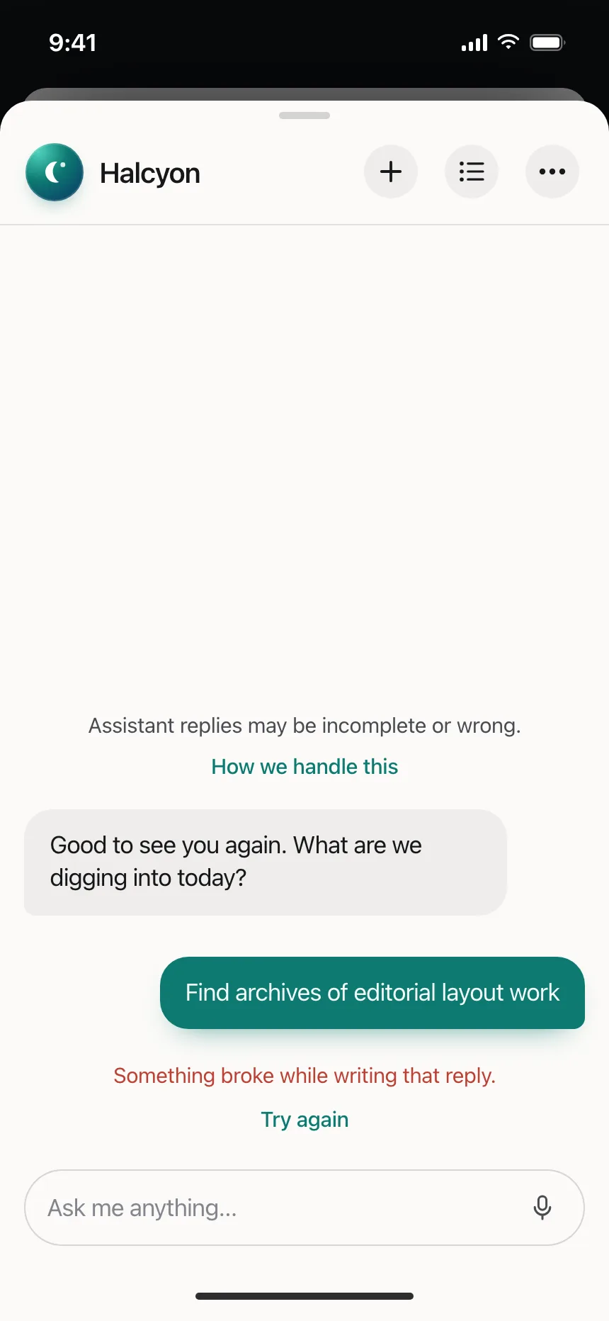 Error