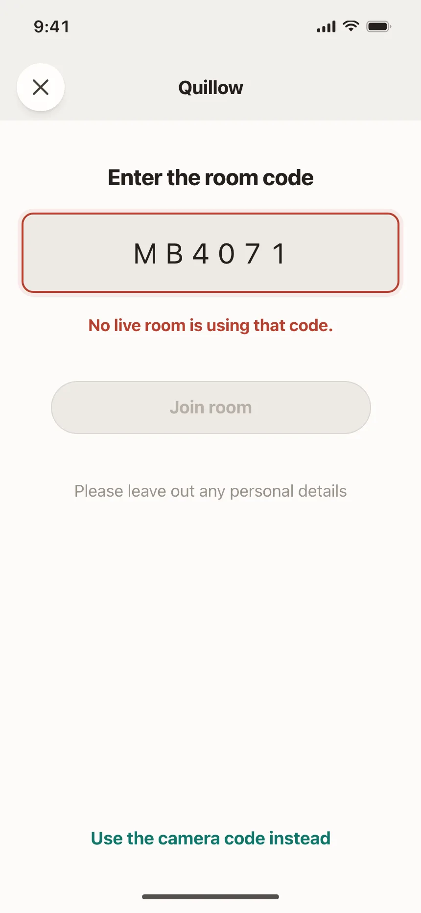 Error