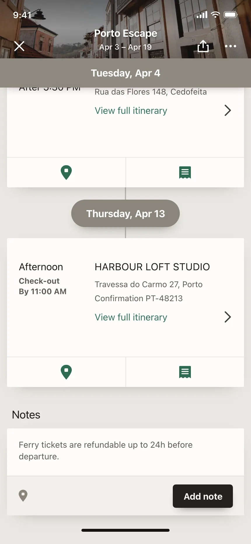 Event detail