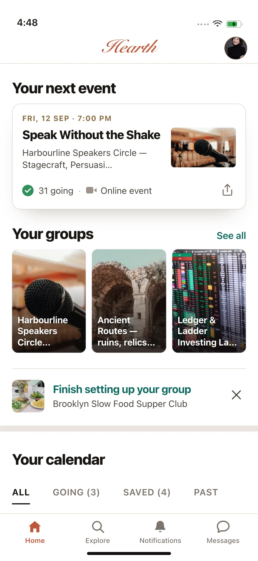 Event detail