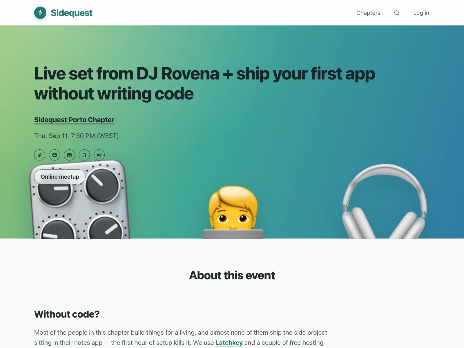Event detail