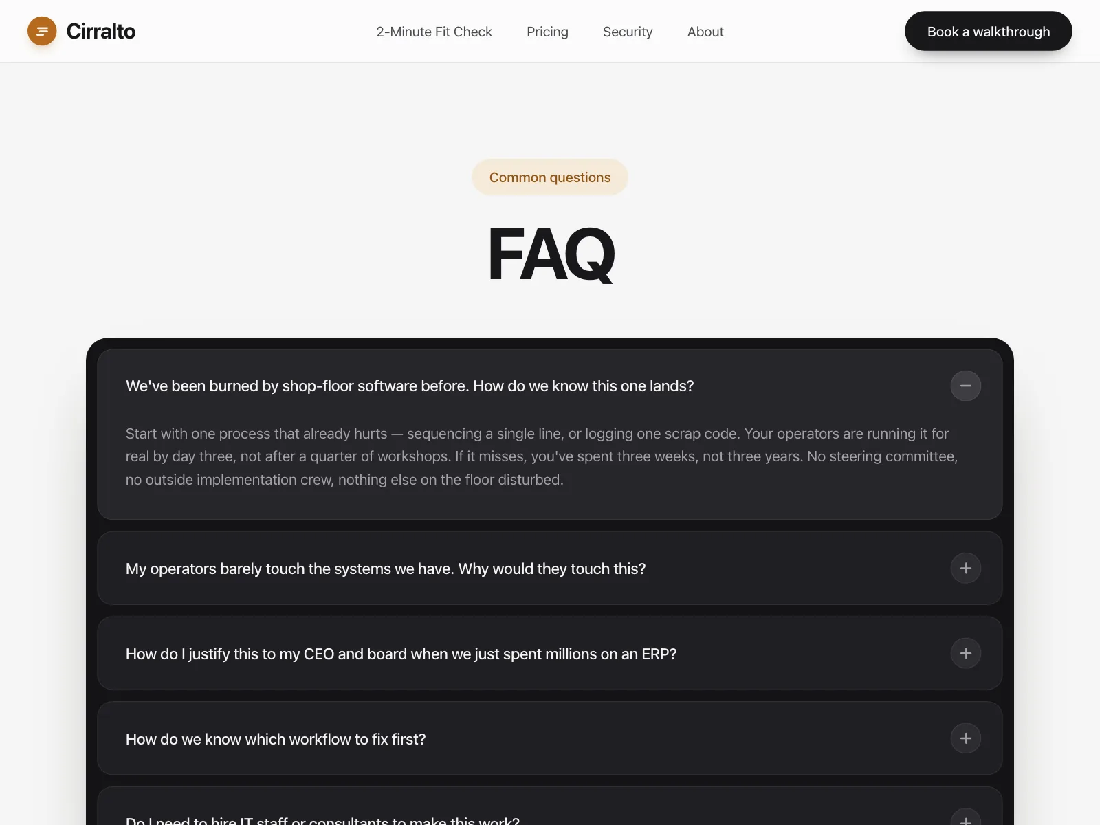 FAQ