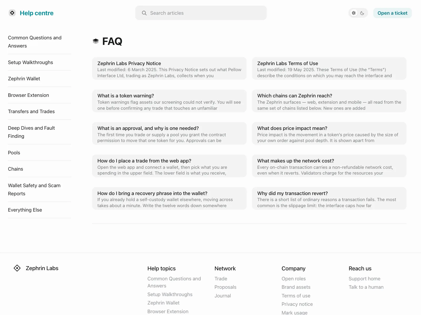 FAQ