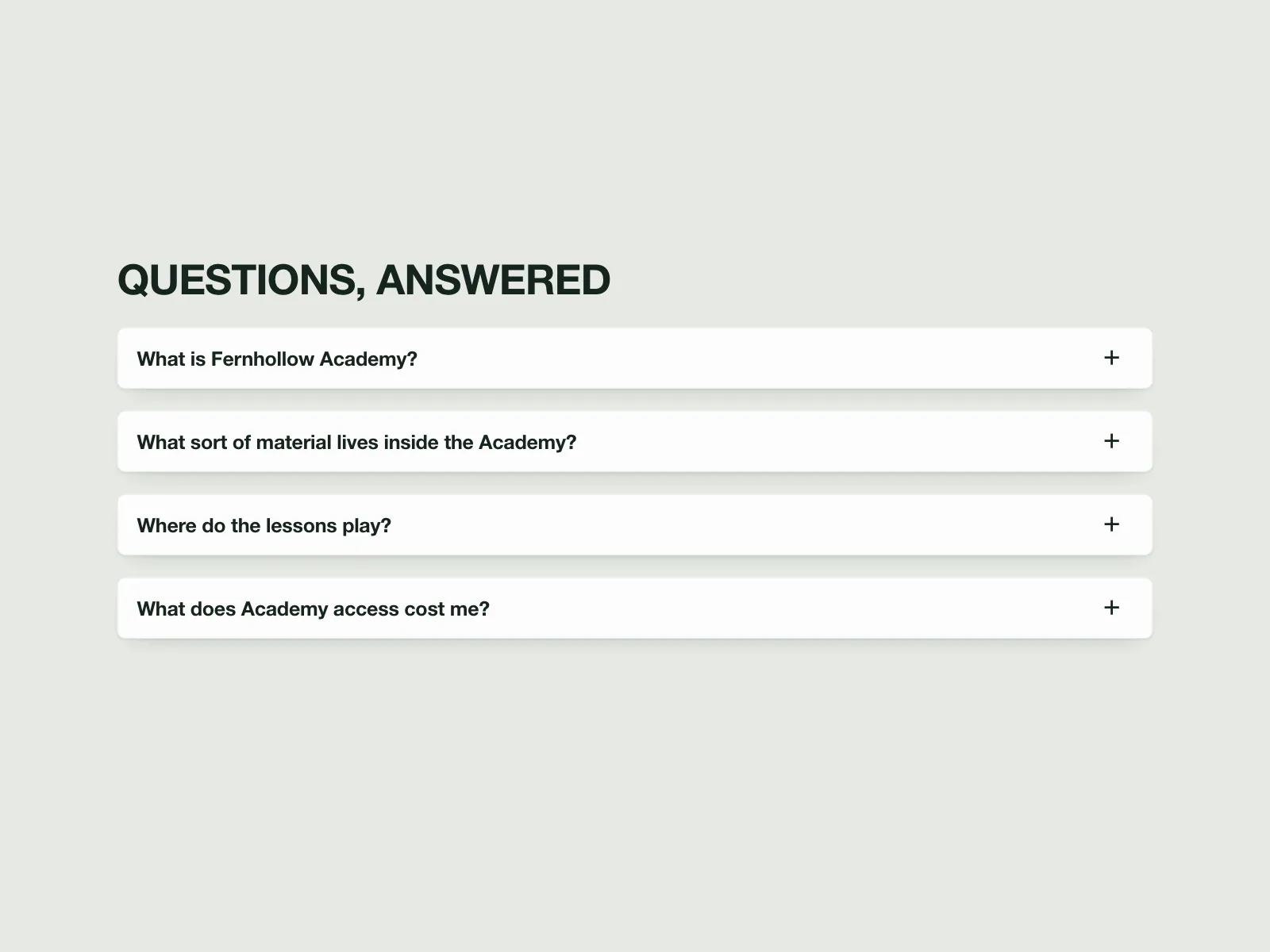 FAQ