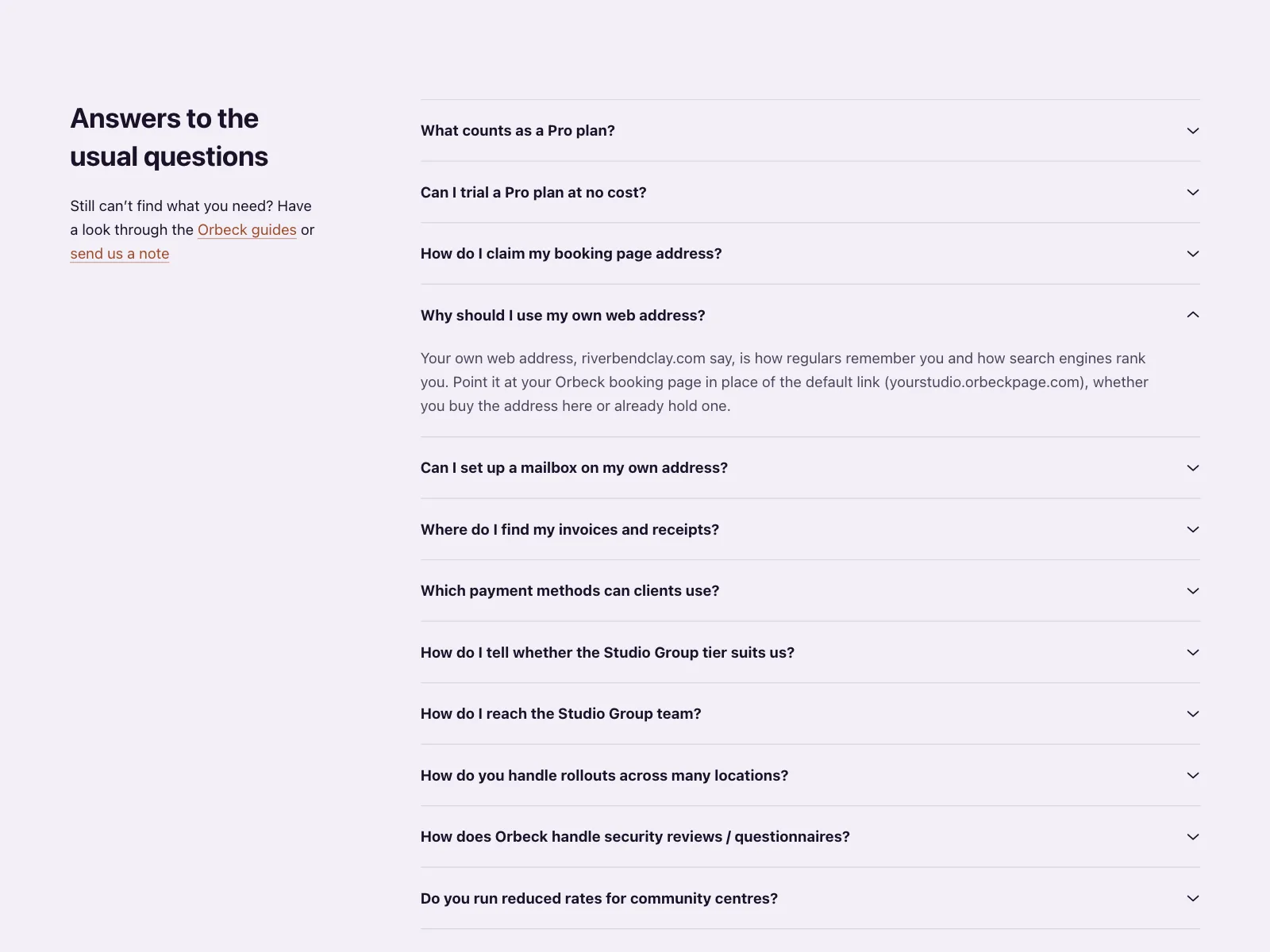 FAQ