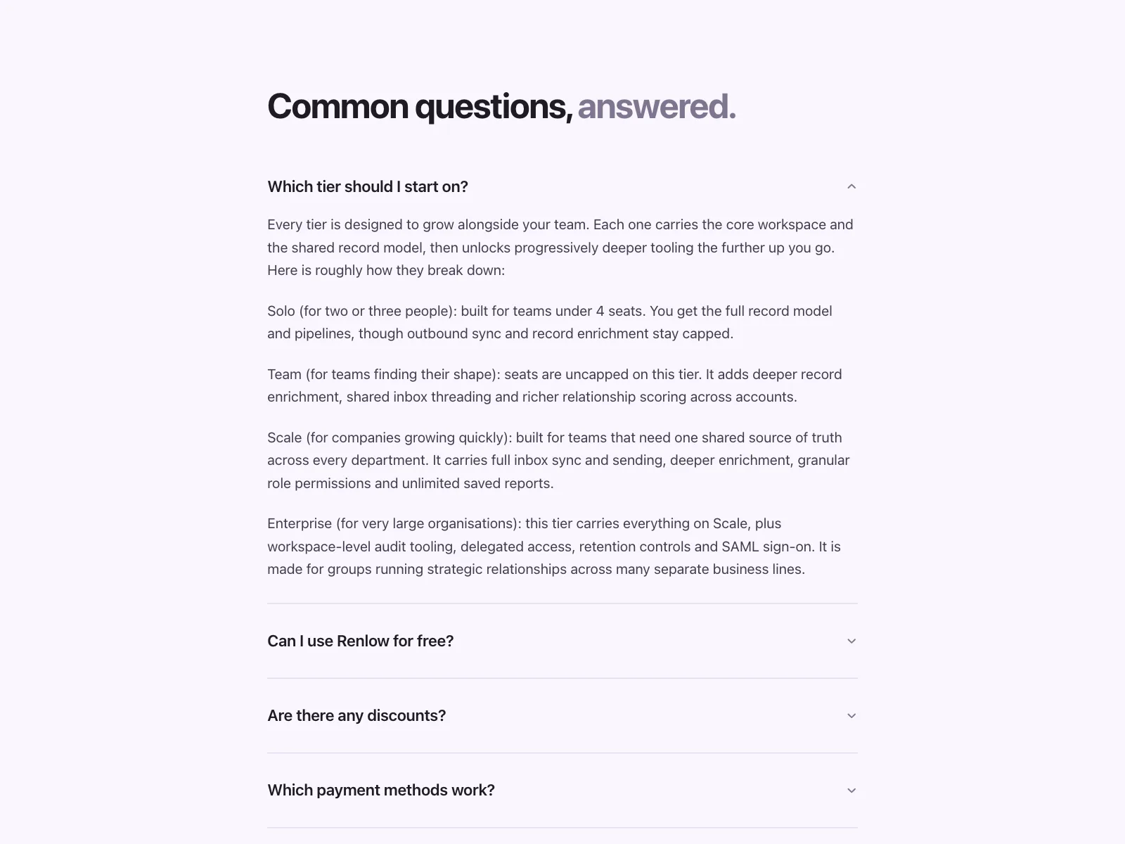 FAQ