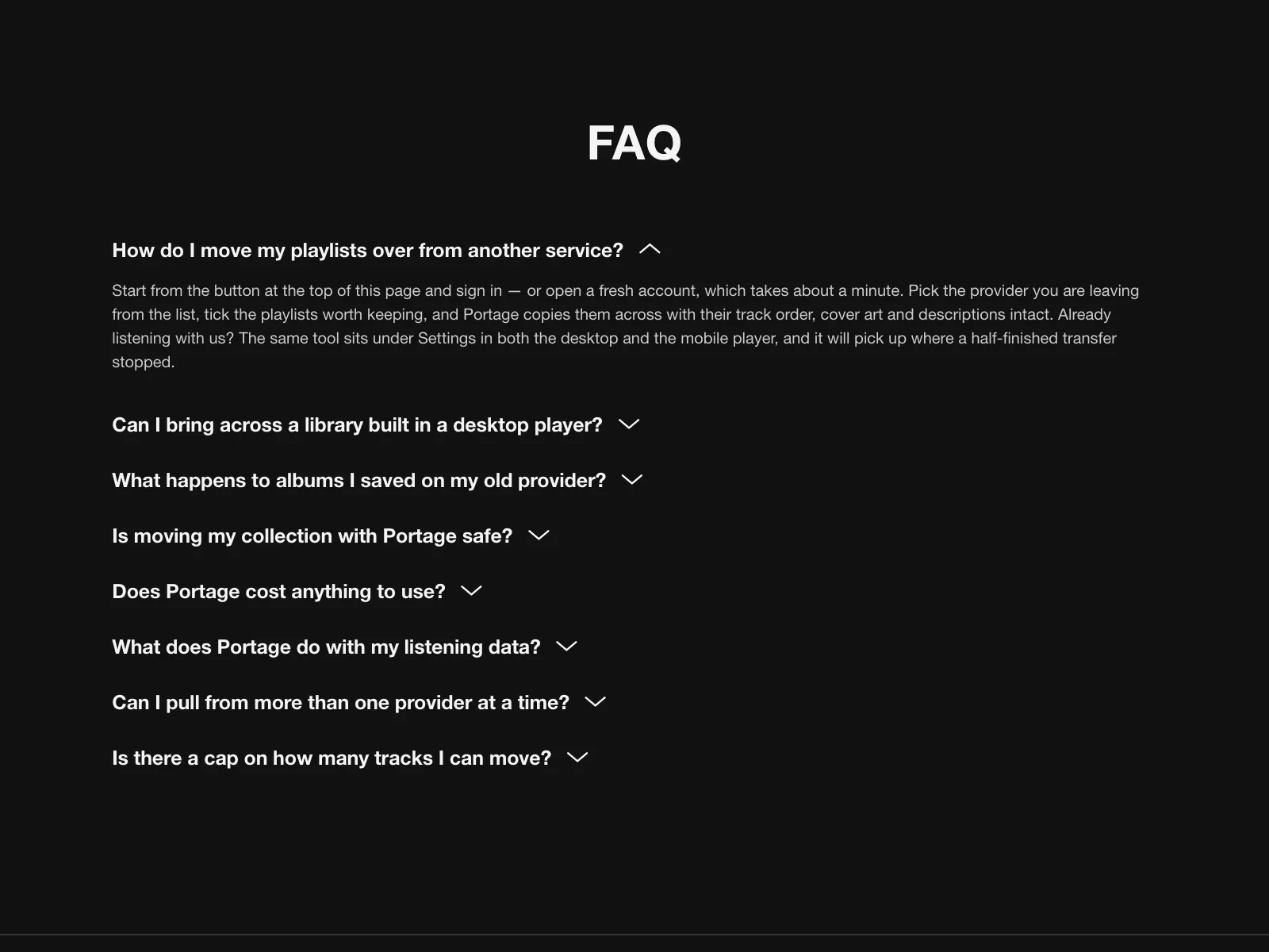 FAQ