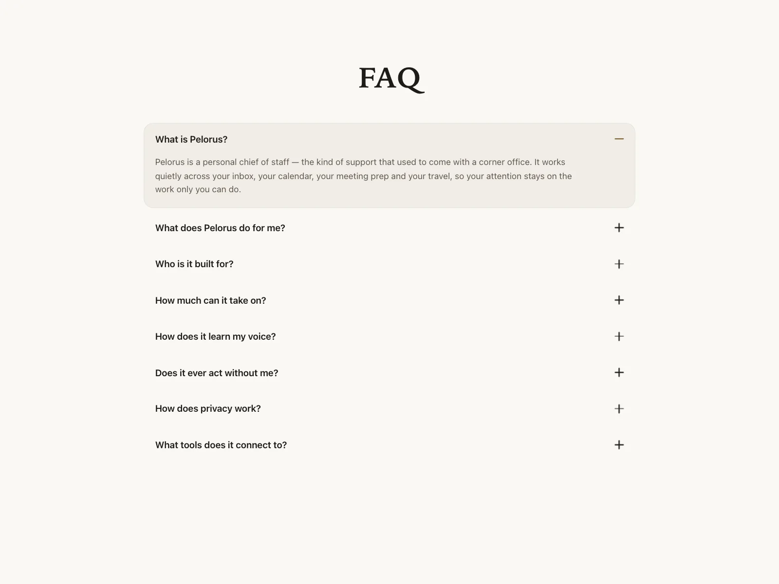 FAQ