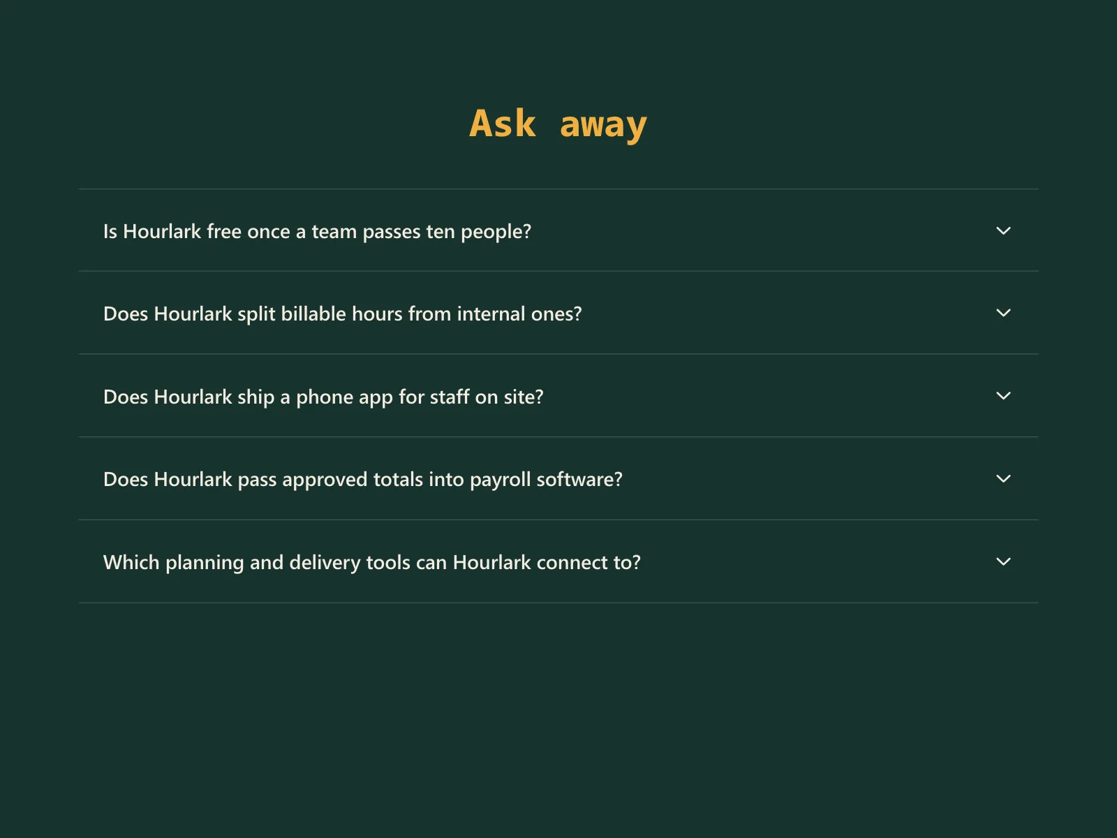 FAQ