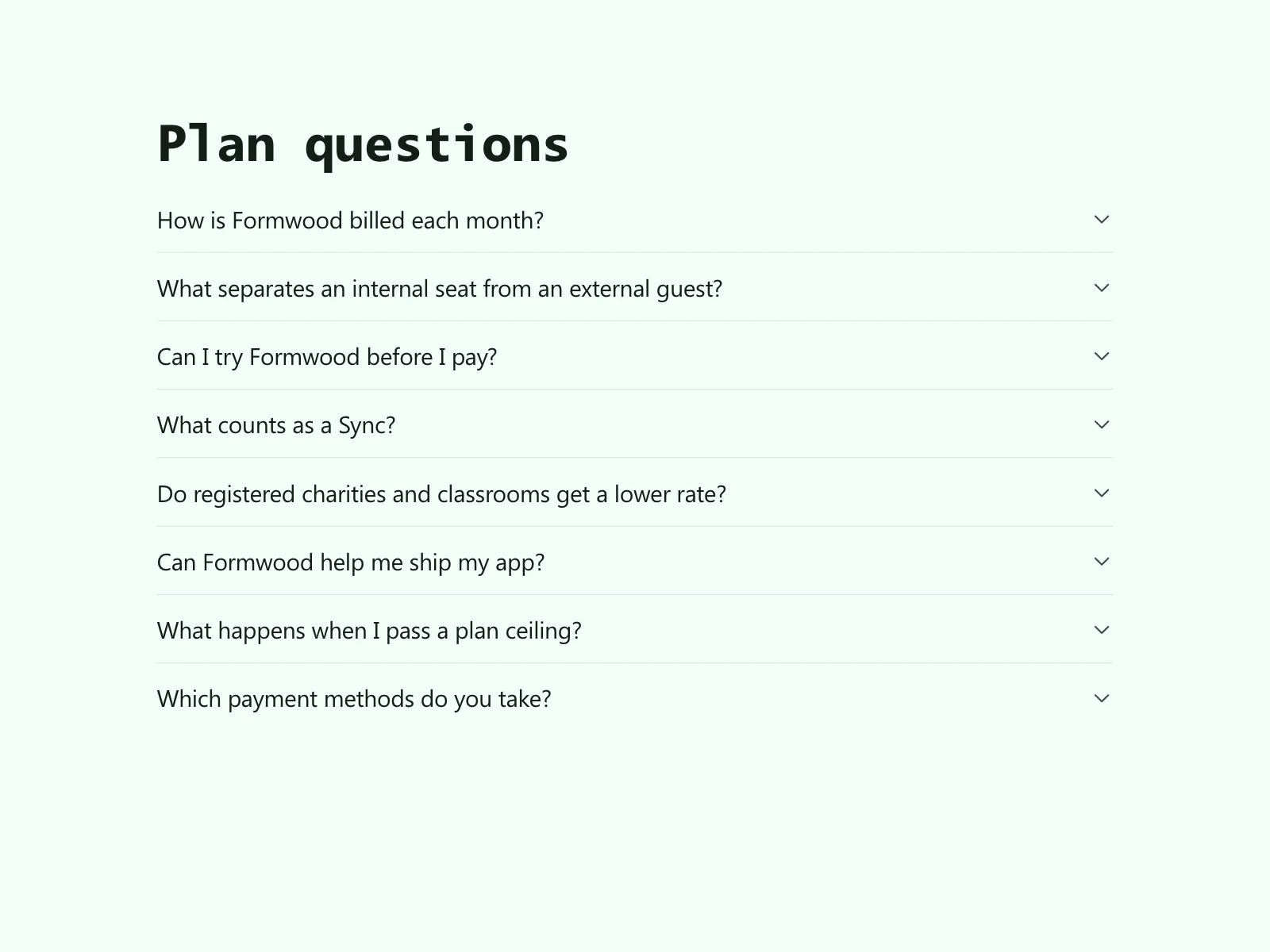 FAQ