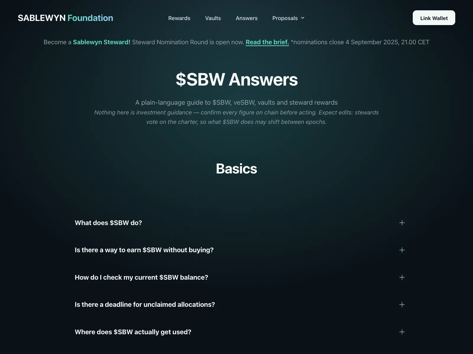 FAQ