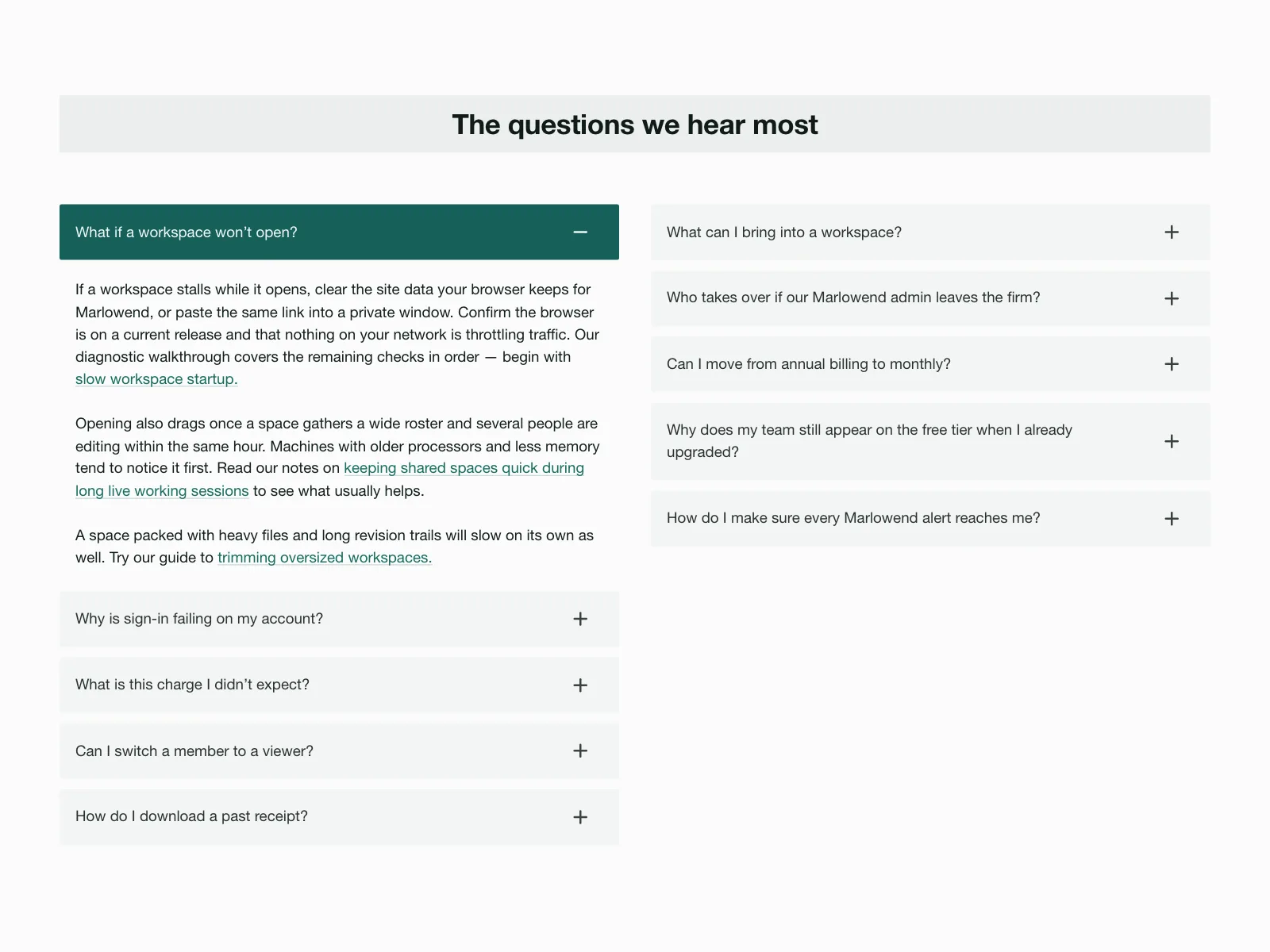FAQ