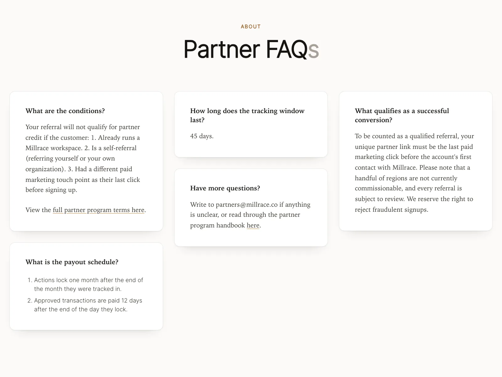 FAQ