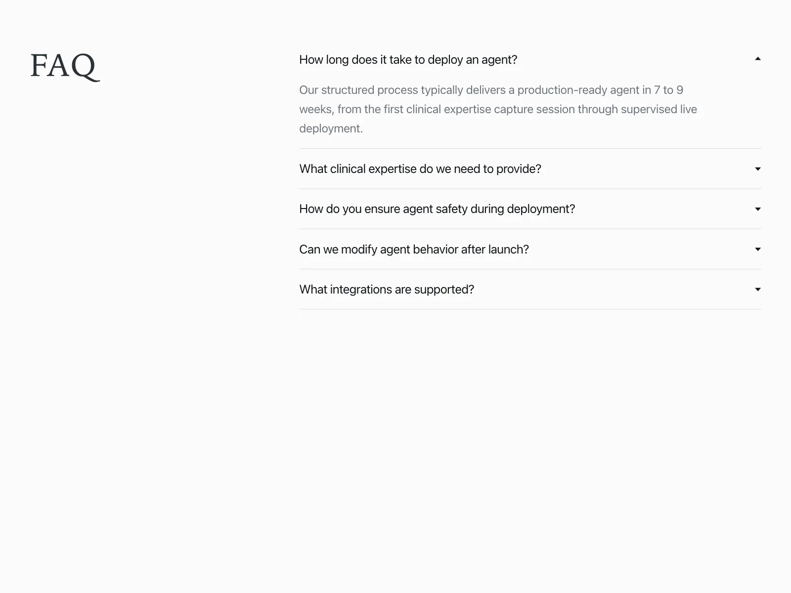 FAQ