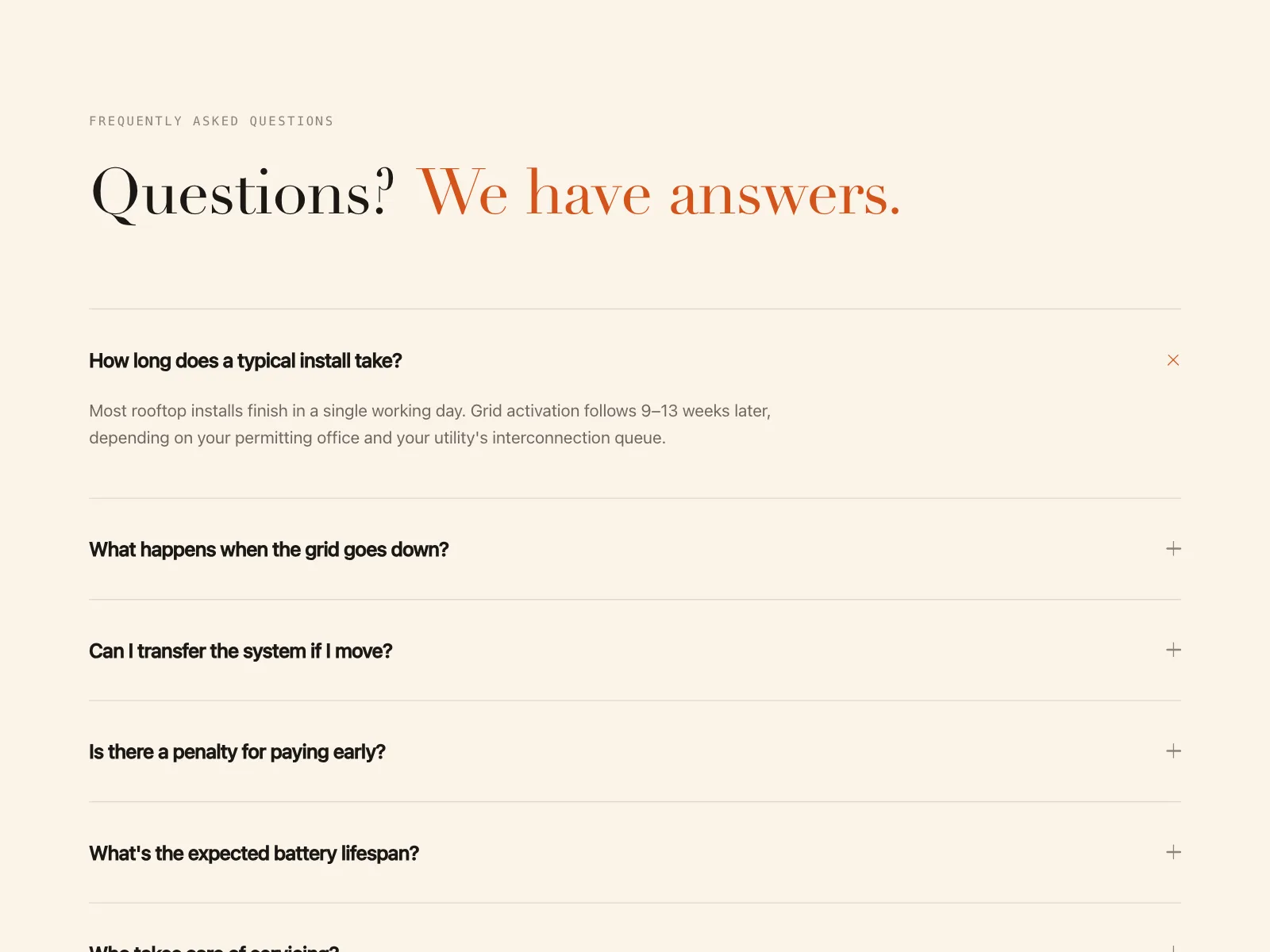 FAQ