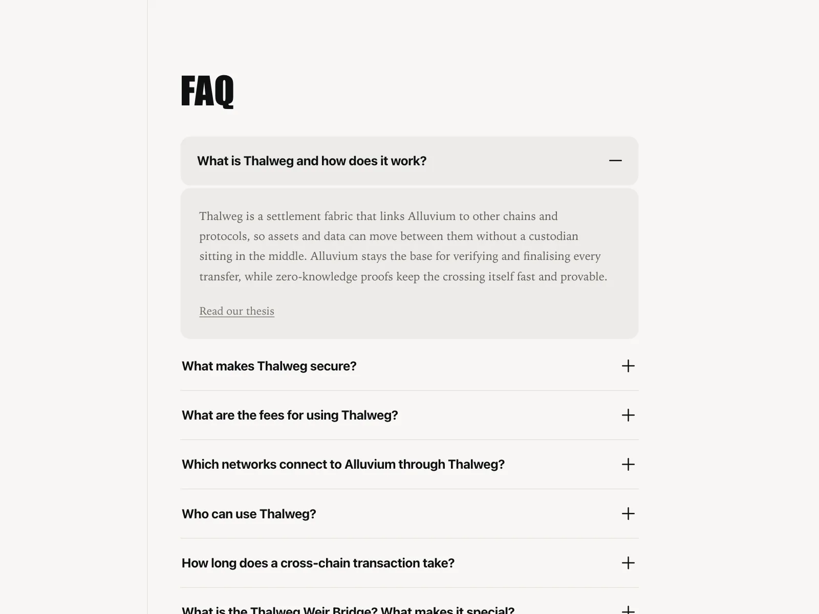 FAQ